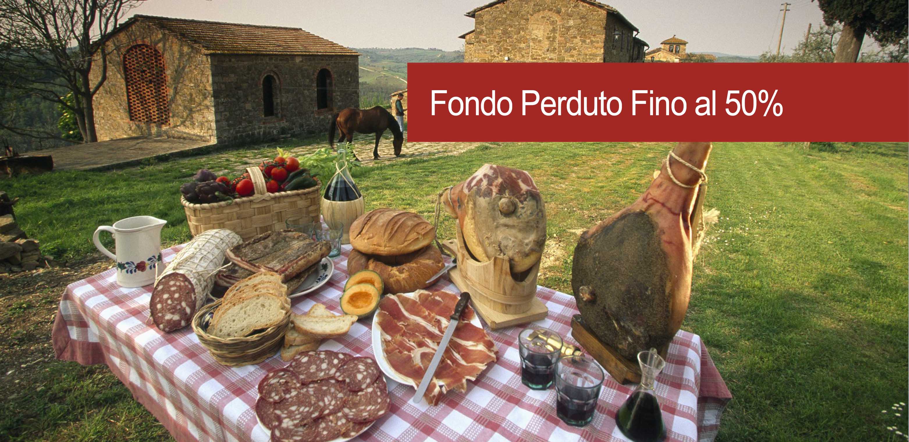 FONDO PERDUTO FINO AL 50% PER LA CREAZIONE E SVILUPPO DI AGRITURISMI E FATTORIE DIDATTICHE