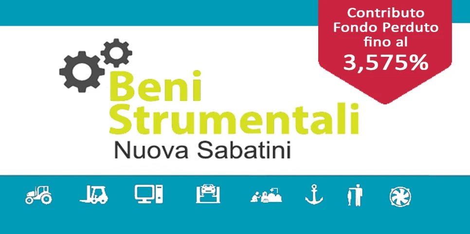 Nuova Sabatini Green 2023: Fondo Perduto per beni strumentali