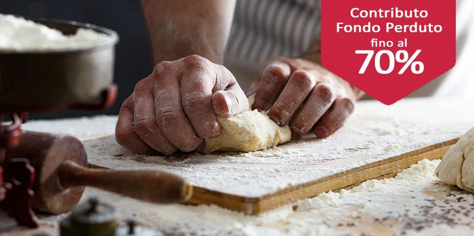 Fondo Perduto fino a 30.000 per Ristoranti, Gelaterie, Produzione pasticceria
